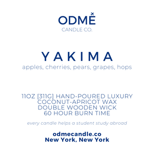 Yakima - ODMÉ Candle Co.