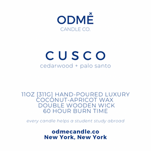 Cusco - ODMÉ Candle Co.