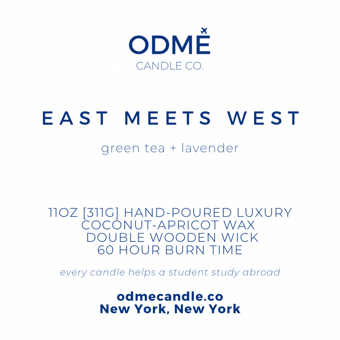 East Meets West - ODMÉ Candle Co.
